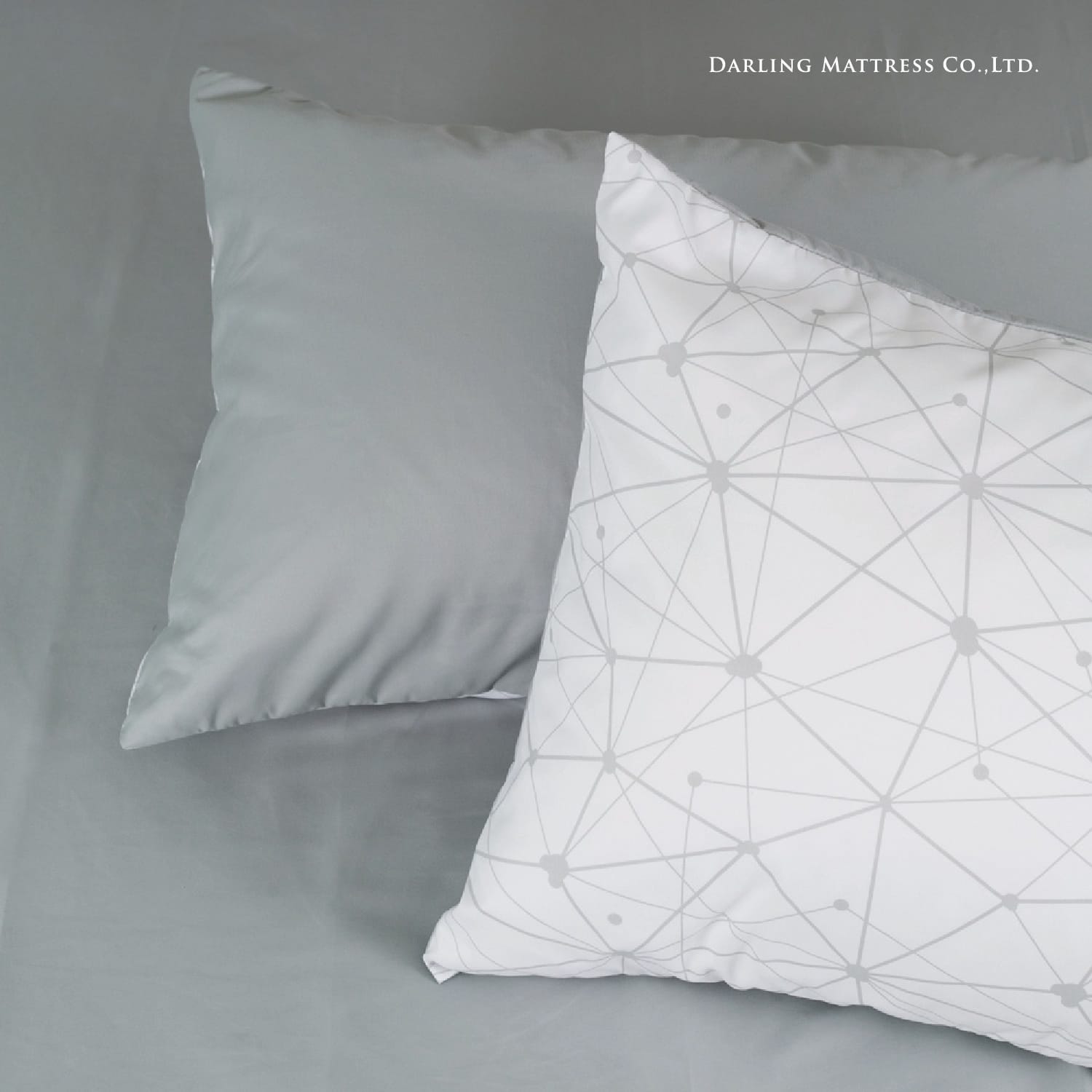 ชุดผ้าปูผ้านวม 6 ฟุต DARLING MATTRESS รุ่น2 สี 2 สไตล์ ลายจีเวล_4